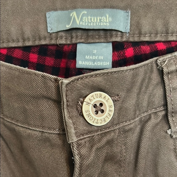 Natural Reflections Brown Pants - Picture 2 of 4